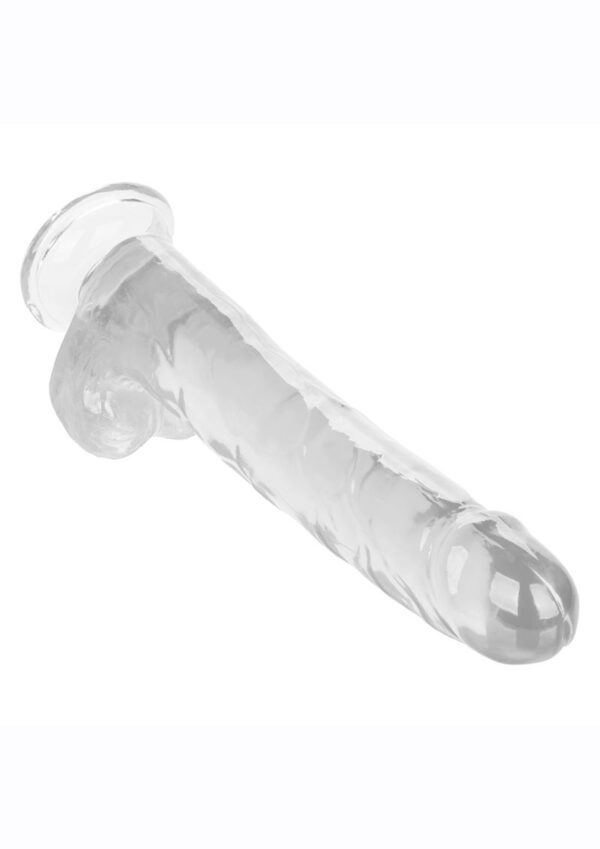 Size Queen Dildo 10in - Clear - Image 2