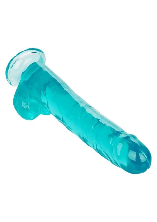 Size Queen Dildo - 10in - Blue - Image 3