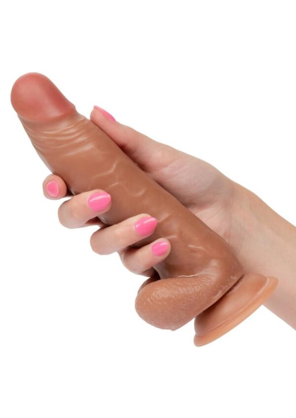 Working Stiff The CEO Realistic Posable Dildo with Suction Cup - Chocolate - Image 4