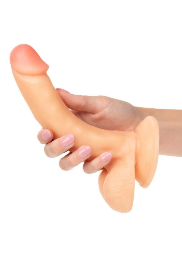 Working Stiff The Delivery Man Realistic Posable Dildo with Suction Cup - Vanilla - Image 3