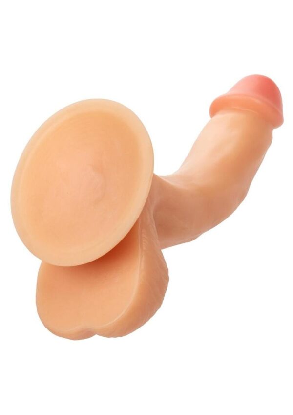 Working Stiff The Delivery Man Realistic Posable Dildo with Suction Cup - Vanilla - Image 4