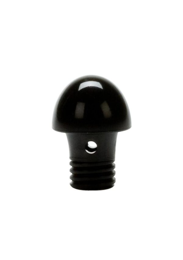 Vulcanite Anal Douche - Red and Black - Image 3