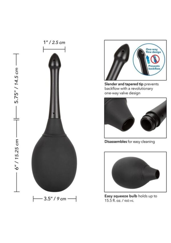 One Way Valve Douche Black - Image 4