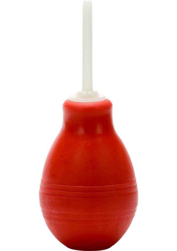 Anal Douche Glow in The Dark Tip - Red And Clear - Image 2