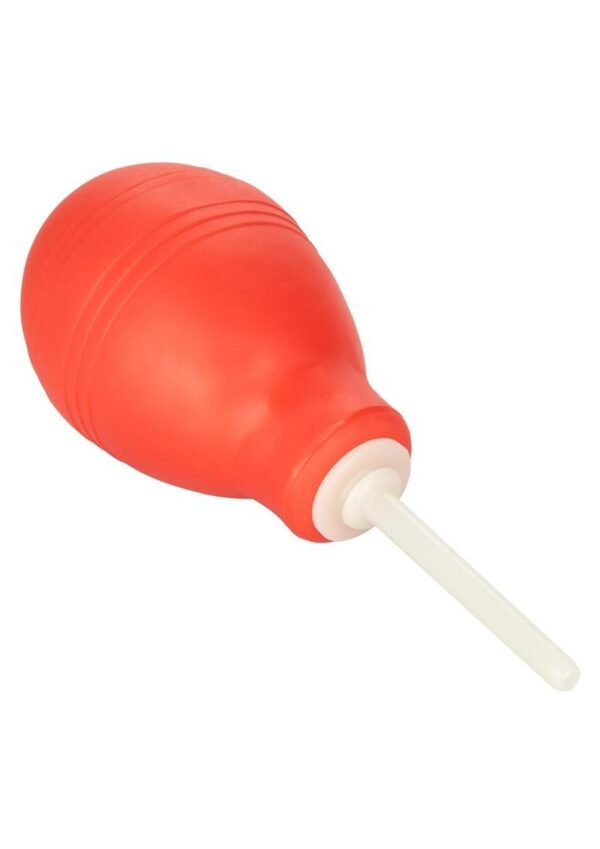 Anal Douche Glow in The Dark Tip - Red And Clear - Image 3