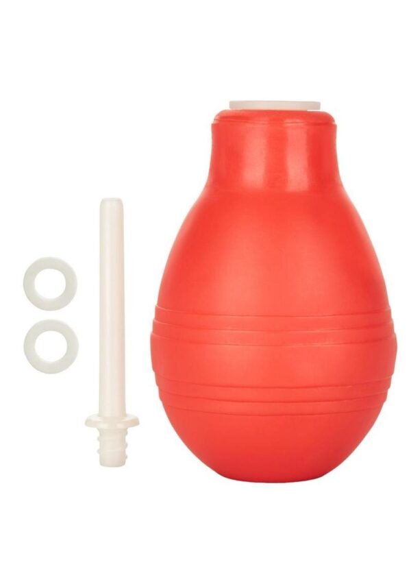Anal Douche Glow in The Dark Tip - Red And Clear - Image 4