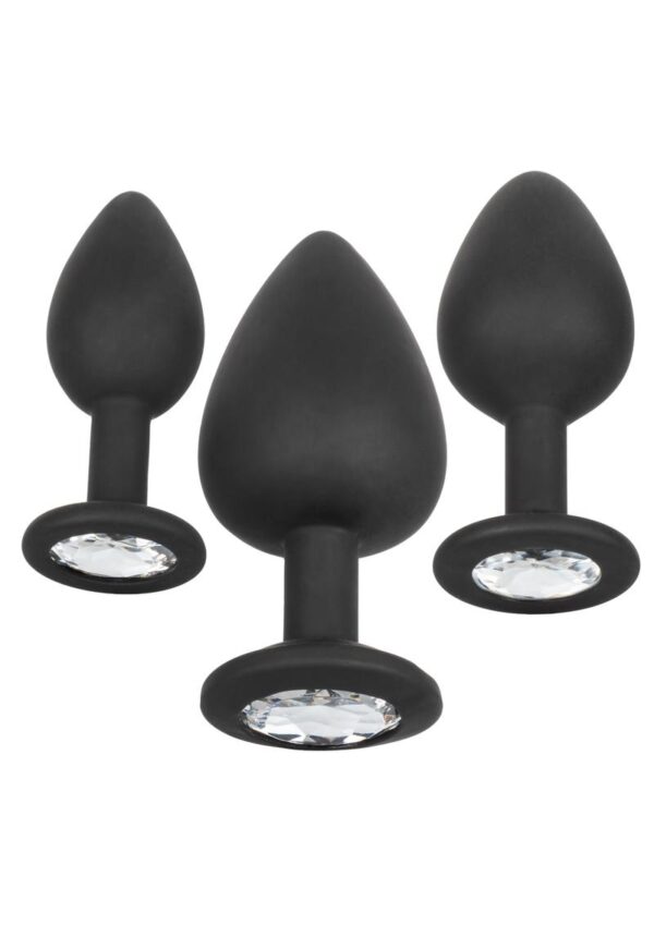Silicone Gem Anal Kit Silicone Waterproof Black - Image 2