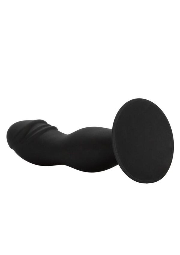 Anal Stud Silicone Probe 5.5in - Black - Image 3