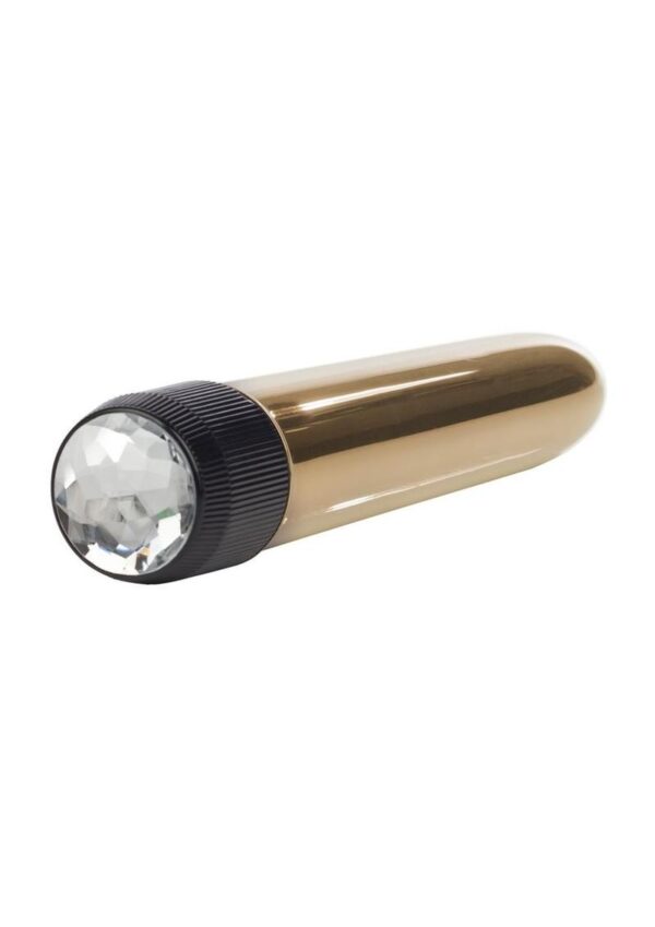 Precious Metal Gems Vibrator - Gold - Image 4
