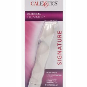 Clitoral Hummer Vibrator - White
