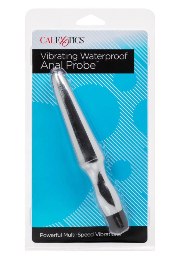 Vibrating Anal Probe - Silver