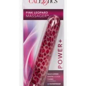 Leopard Massager Vibrator - Pink