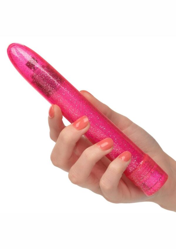 Sparkle Slim Vibrator - Pink - Image 4