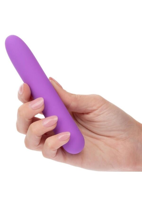 Bliss Liquid Silicone Rechargeable Mini Vibrator - Purple - Image 4
