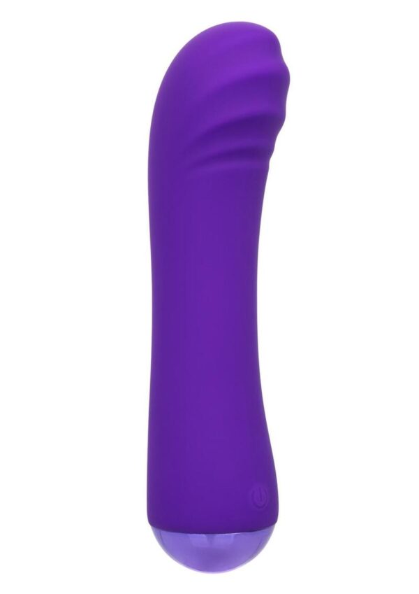 Thicc Chubby Buddy Rechargeable Silicone G-Spot Vibrator - Purple - Image 2