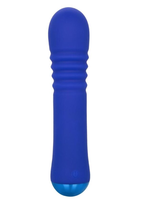 Thicc Chubby Thrusting Rechargeable Silicone Vibrating Wand - Purple - Image 3