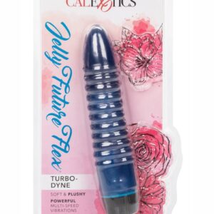 Jelly Future Flex Turbo-Dyne Vibrator - Blue