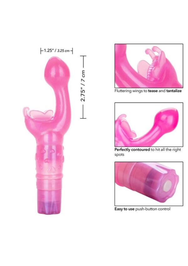 Butterfly Kiss Vibrator - Pink - Image 4