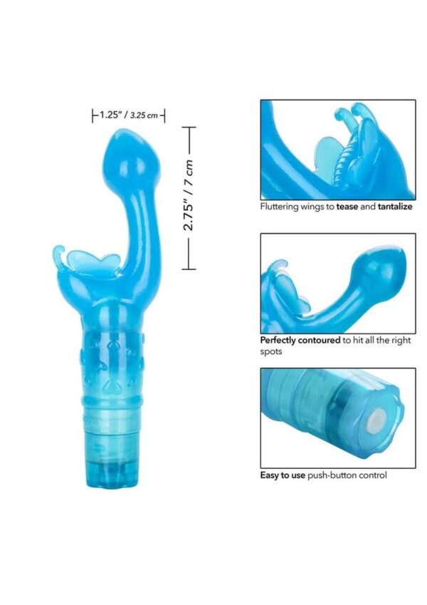 Butterfly Kiss Vibrator - Blue - Image 4