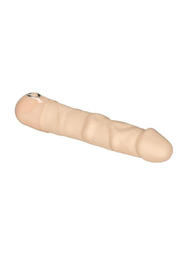Power Stud Rod Vibrating Dildo - Vanilla - Image 2