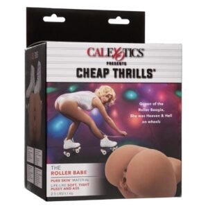 Cheap Thrills The Roller Babe Stroker - Pussy - Chocolate