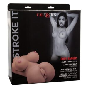 Stroke It Body Banger Masturbator - Chocolate