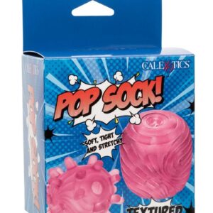 Pop Sock Textured Stroker - Pink