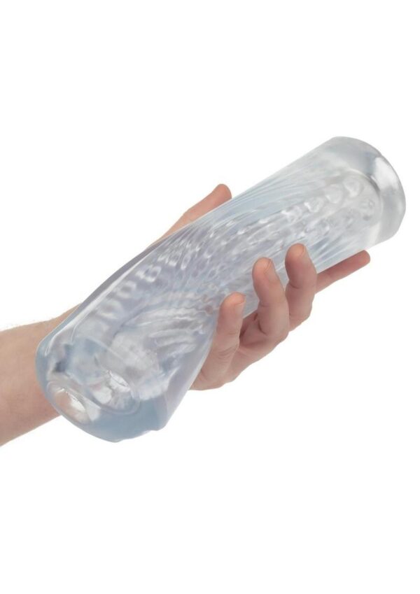 Cyclone Dual Ribbed Stroker XL - Clear - Image 4