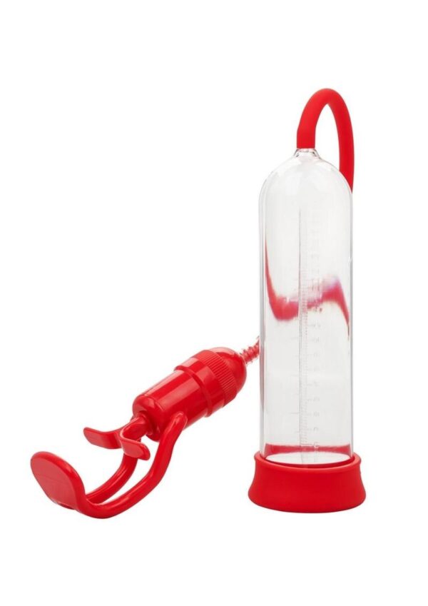 Optimum Series Magnified Pump - Clear/Red - Image 3