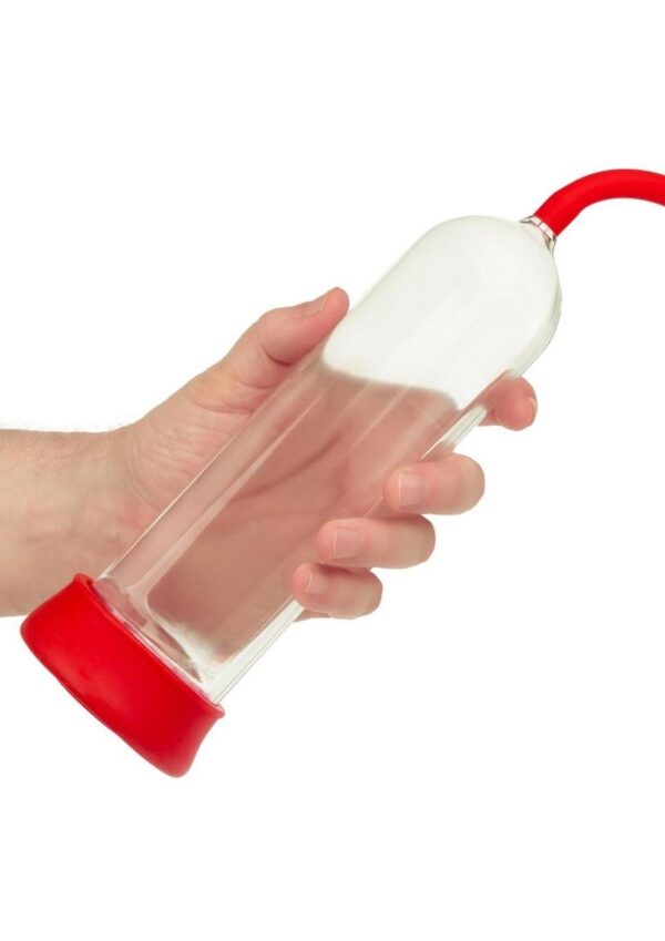 Optimum Series Magnified Pump - Clear/Red - Image 4