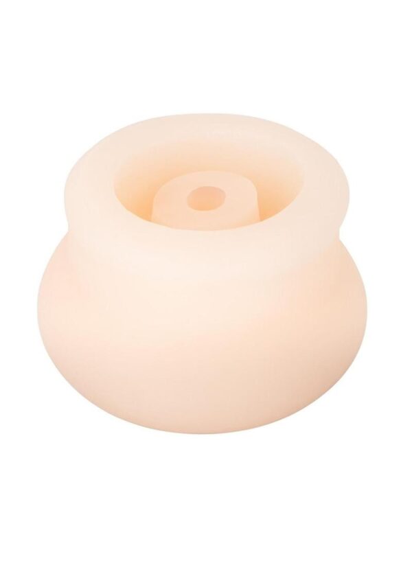 Optimum Series Pureskin Pump Sleeve - Pussy - Vanilla - Image 4