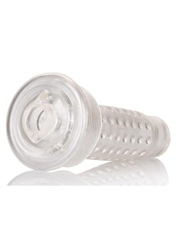 Optimum Series Stroker Pump Sleeve Masturbator - Pussy - Clear - Image 2