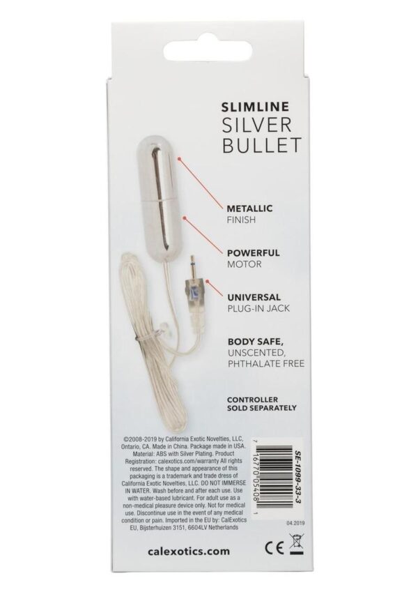 Sterling Collection Silver SlimLine Silver Bullet - Silver - Image 4
