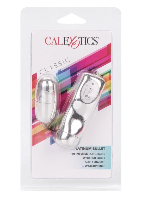 Extreme Pure Gold Power Bullet with Wired Remote Control - Silver