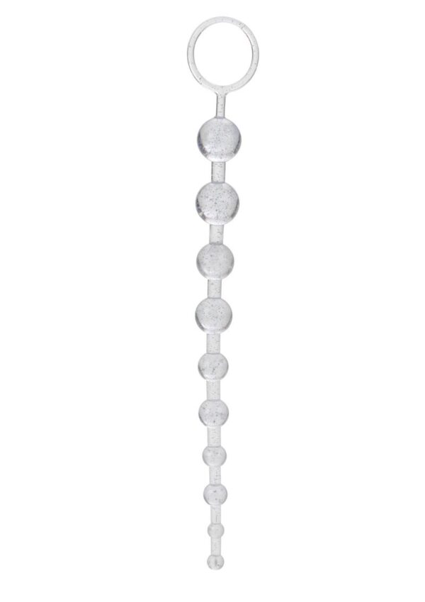 Platinum X 10 Anal Beads - Silver - Image 2