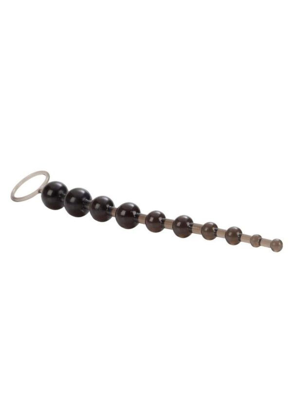 X 10 Anal Beads - Black - Image 3