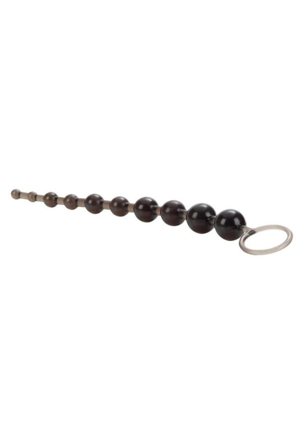 X 10 Anal Beads - Black - Image 4