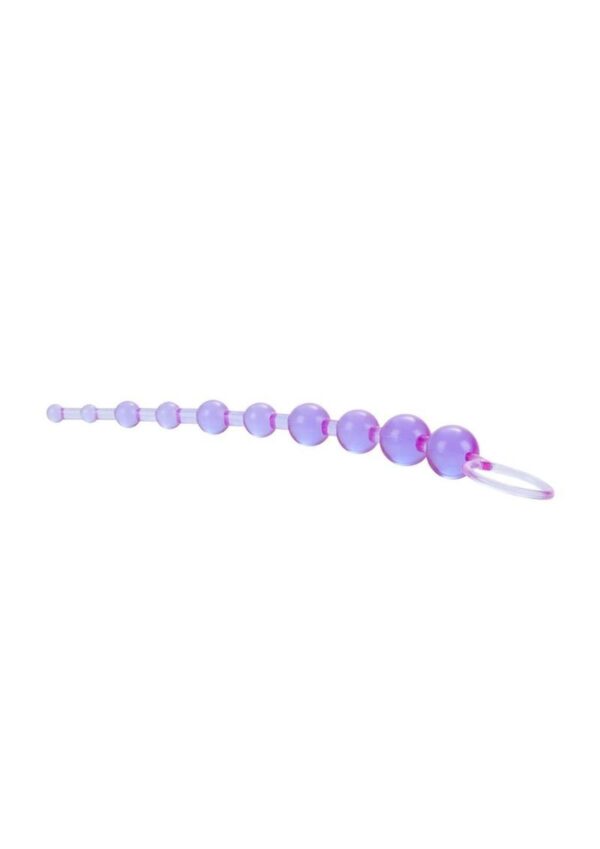 X 10 Anal Beads - Purple - Image 4