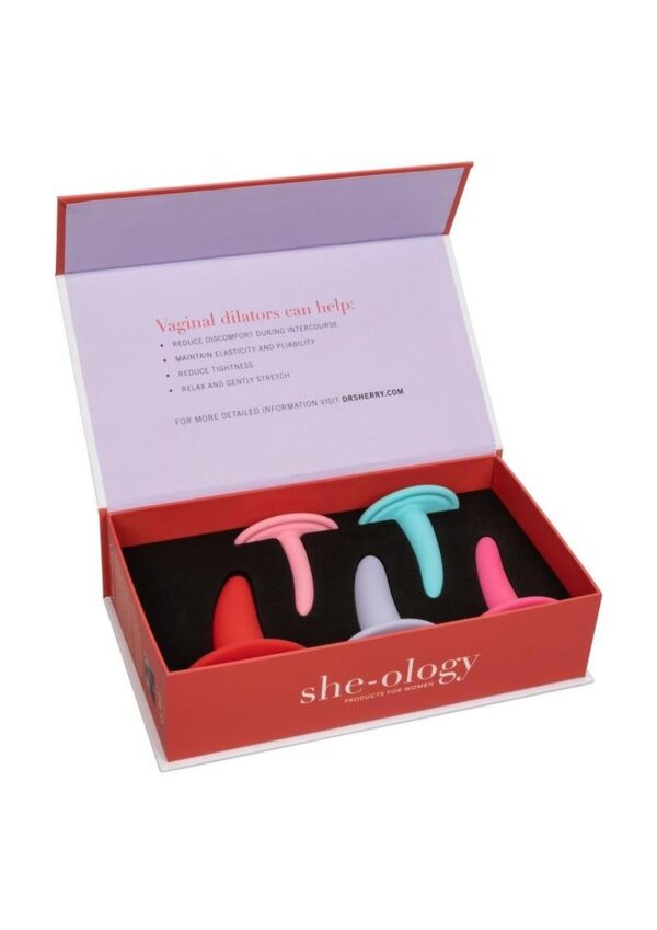 She-ology Silicone Wearable Vaginal Dilator (5 Per Set) - Image 3