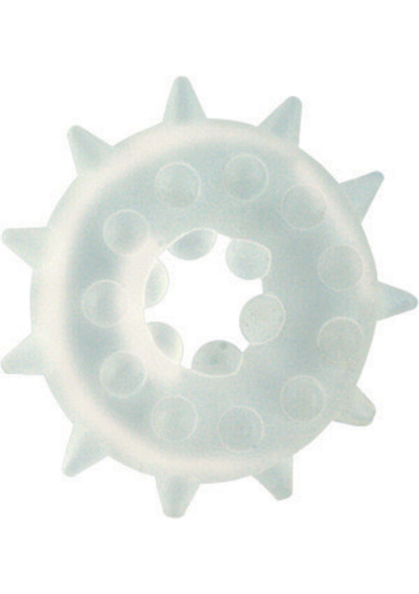 Sexagon Enhancer 2 Cock Ring - Clear - Image 2