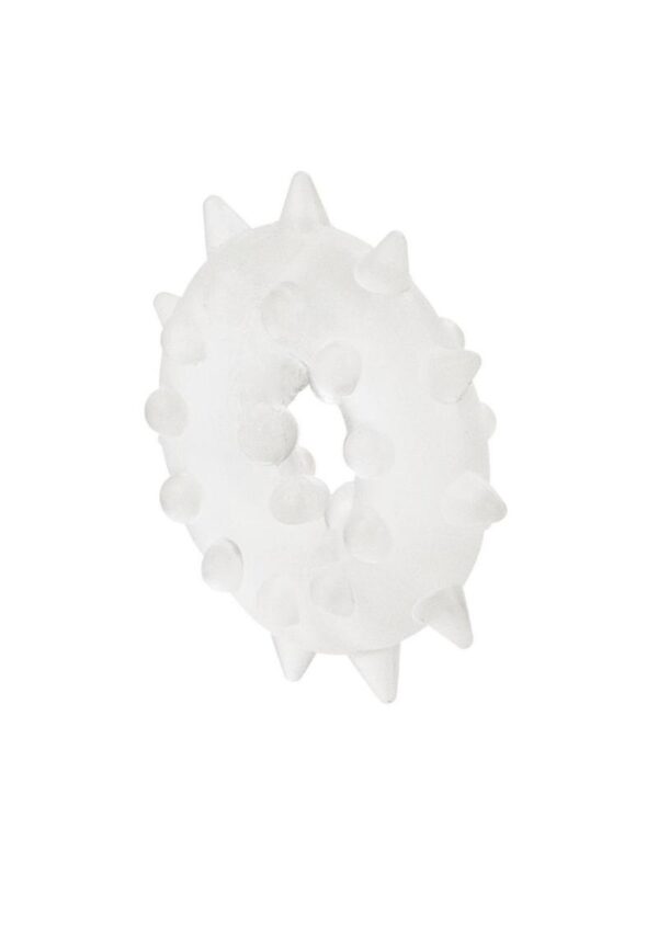 Sexagon Enhancer 2 Cock Ring - Clear - Image 3