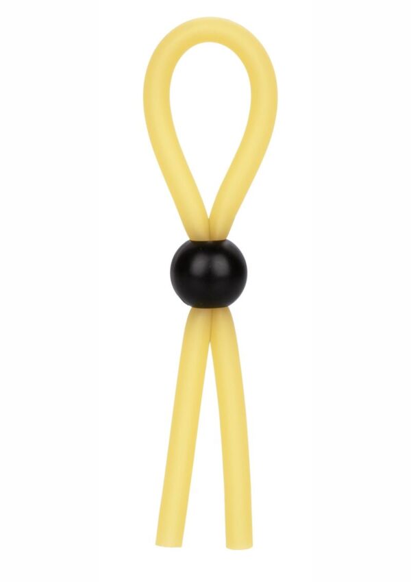 The Lasso Adjustable Cock Tie - Vanilla - Image 2