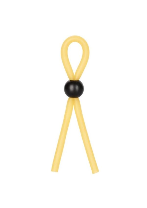 The Lasso Adjustable Cock Tie - Vanilla - Image 3