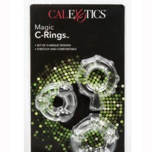 Magic C Rings Cock Rings (3 Piece Set) - Clear