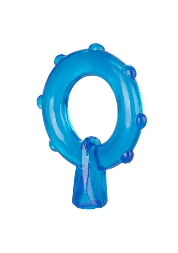 Magic C Rings Cock Rings (3 Piece Set) - Blue - Image 4