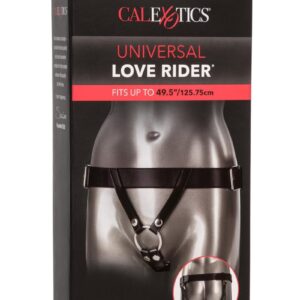 Love Rider Premium Ring Harness Adjustable Strap-On - Black