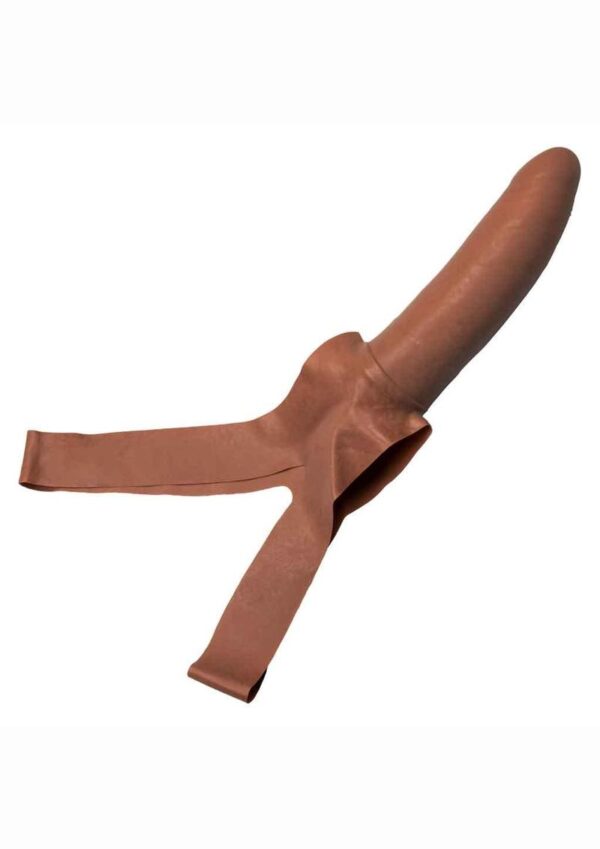 Original Accommodator Latex Dong - Caramel - Image 3