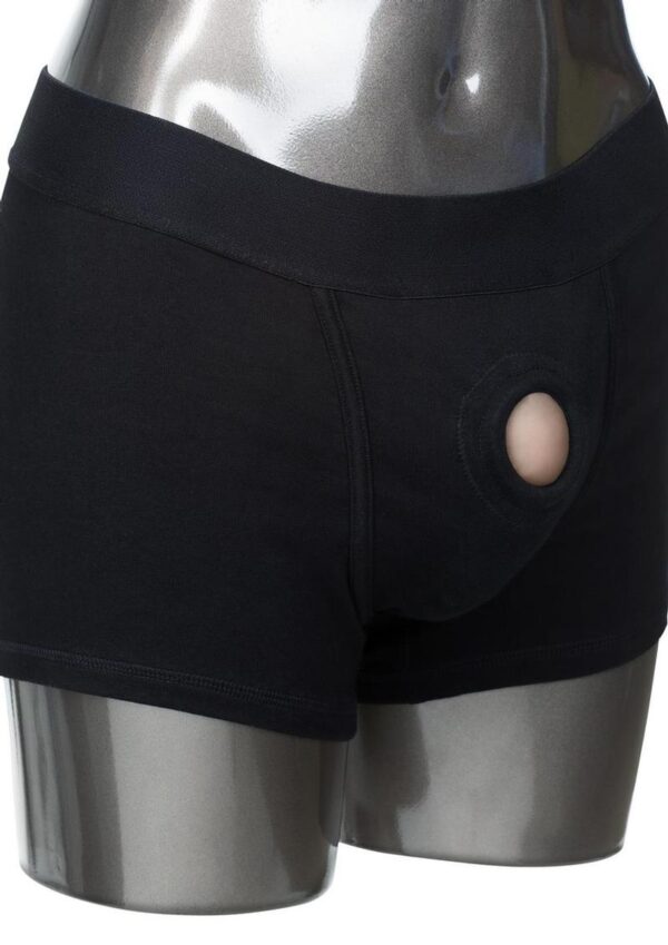 Packer Gear Boxer Brief Harness - M/L - Black - Image 3