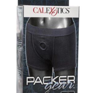 Packer Gear Boxer Brief Harness - L/XL - Black