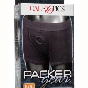 Packer Gear Boxer Brief Harness -XL/2XL - Black